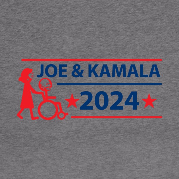 Joe and Kamala Humor 2024 by cartogram